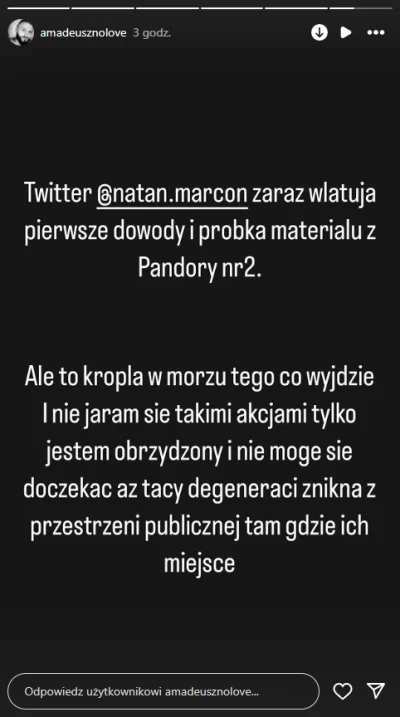 raszko754 - Amadeusz chciał rozkręcić potężną pandorkę na Tucznika a nie doczytał że ...