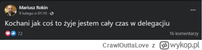CrawlOuttaLove - #danielmagical Dalej śmieszy, jego jedyna delegacja to chyba z kanap...