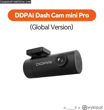n____S - ❗ DDPAI WiFi Car DVR Mini Pro 1296P Dash Cam
〽️ Cena: 31.43 USD
➡️ Sklep: Al...