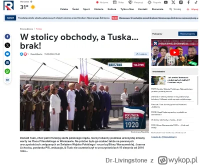 Dr-Livingstone - TV Republika w formie, jak zwykle w dniu święta związanego z patriot...