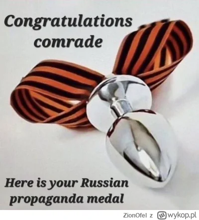 ZionOfel - >powtarzasz fejk niusy ukraińskiej, ruskie zwiększają front w tym miejscu,...