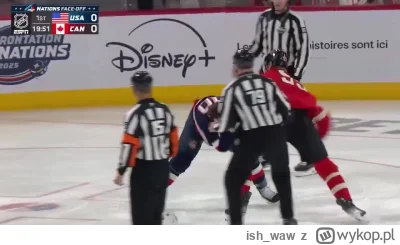 ish_waw - Podczas wczorajszego meczu hokejowego USA-Kanada kanadyjska publiczność wyb...