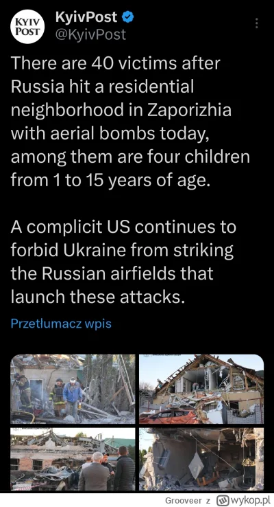 Grooveer - Czekamy na zakończenie wojny
#wojna #ukraina #rosja #usa #polityka