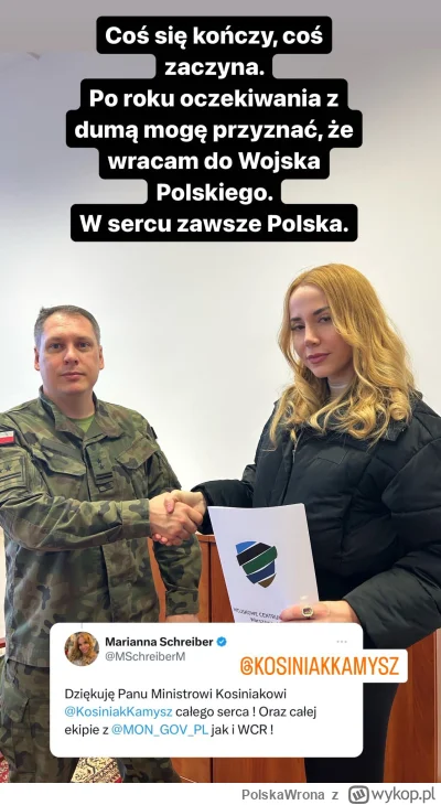 PolskaWrona - #famemma królowa Marianna wraca do wojska! ᕦ(òóˇ)ᕤ