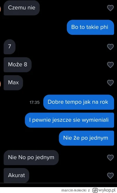 marcin-kolecki - #tinder 20 letnia pOlka ma więcej penisów w rok niż ja cipek przez c...