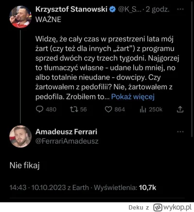 Deku - Witam w świecie o którym nie miałeś pojęcia Stanowski....
#famemma