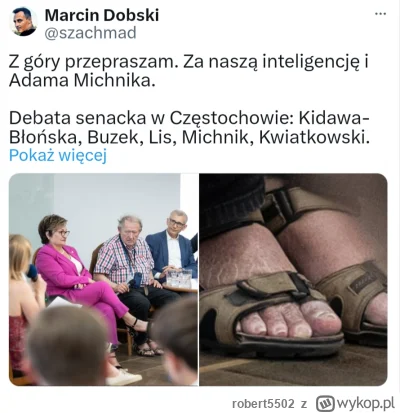 robert5502 - Pilne! Dziennikarz śledczy TV Republika odkrył zniszczone stopy starca 
...