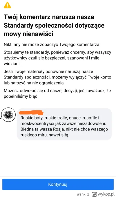 wshk - Fajna ta mowa nienawiści (ʘ‿ʘ)

#ukraina #rosja #onuce