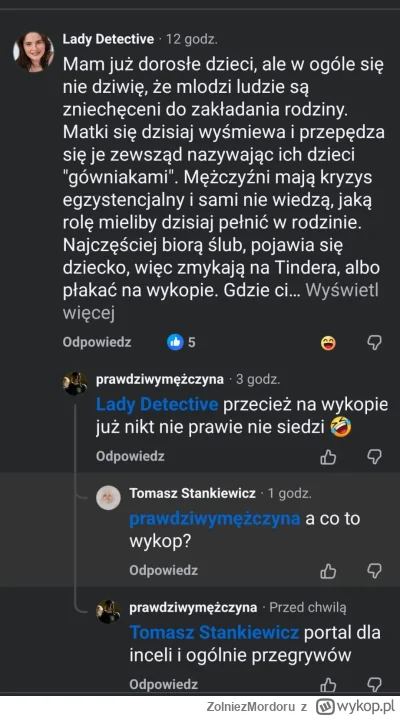ZolniezMordoru - Ktoś porzucił zonę i dziecko dla wykopu! :-O

#przegryw #logikarozow...