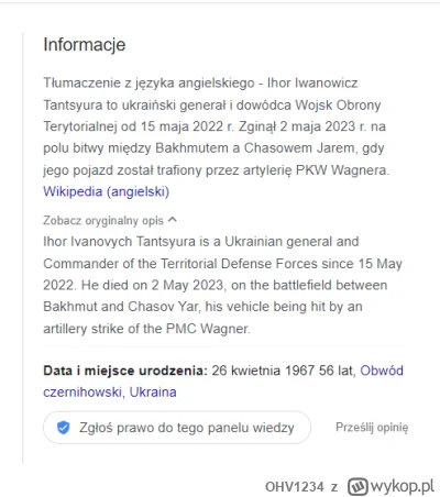 OHV1234 - #ukraina tak wpisałem tego gościa w google zobaczyć jak wygląda a tu takie ...