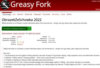 look997 - @wykop: Tak jak to robi "ObrazekZeSchowka 2022":
https://greasyfork.org/pl/...