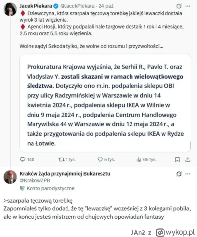 JAn2 - Sąd wziął pod uwagę, że zarówno Marika Matuszak jak i Michał Ostrzycki byli za...