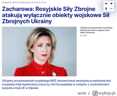 wshk - Jest piątek to się pije.
A czwartek to taki mały piątek.
#ukraina #rosja