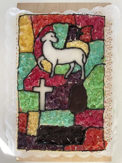 napraforgo - Takiego mazurka zrobiłam - marcepanowy, dekoracja z białej i ciemnej cze...