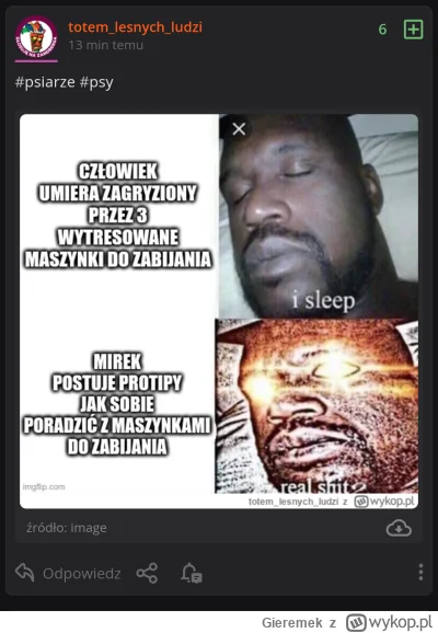 Gieremek - Psiegrywy mają jakiś dziwny problem z nazywaniem rzeczy po imieniu. 
"Mire...