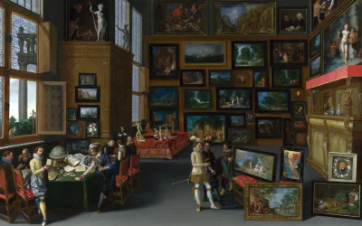 MarekTempe - Cognoscenti in a Room hung with Pictures - Flemish _ 1620 r.

#sztuka #m...