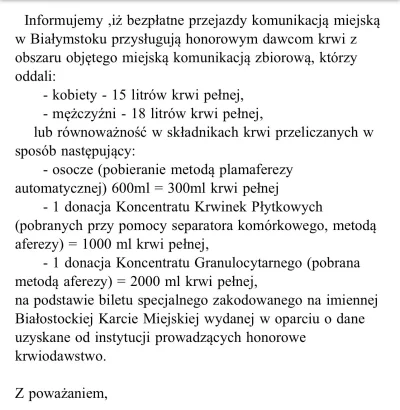 Knamga - @Castellano ja oddaje płytki krwi
 @buntowniczaczupakabra to tylko 50 ml wię...