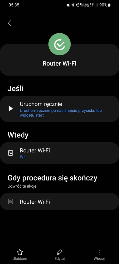 litowo-polimerowy - @presburger: Można. Na samsungu utwórz procedure jak niżej i doda...