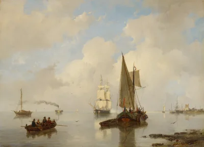 Loskamilos1 - Autor: Andreas Schelfhout
Tytuł: Ni ma
Rok: nieznany, coś pomiędzy 1802...