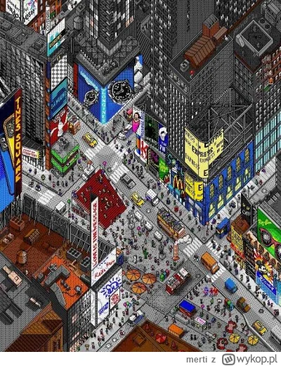 merti - #pixelart #newyork #amiga