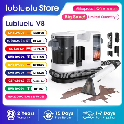 n____S - ❗ Lubluelu V8 800W Hot Water Carpet Cleaner [EU]
〽️ Cena: 58.94 USD (dotąd n...