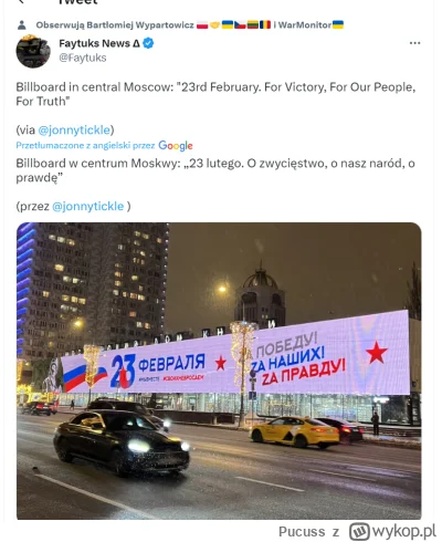 Pucuss - Czyzby koniec operacji specjalnej i jutro wypowie wojne?
#ukraina #rosja #wo...