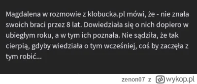 zenon07 - @kos99: jak pisałem, to siostra tego chłopca, nie znała braci przez 8 lat d...