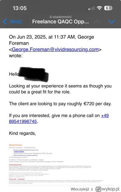 Wloczykij2 - @SmutnoMi no powiem Ci, że teraz to standardowa stawka 700-800e/ dzień n...