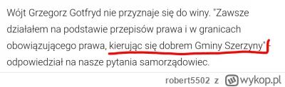 robert5502 - To taki lokalny patriota. Może i zayebal mieszkanie, ale dla gminy