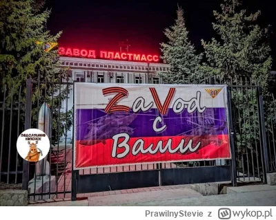 PrawilnyStevie - #wojna #ukraina #rosja #rosjawstajezkolan Foteczka spod zakładu w Ko...