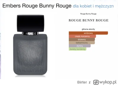 Birter - Ktoś może się skusi? :)
Rouge Bunny Rouge Embers - prawdziwa petarda aromaty...