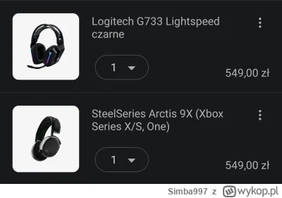 Simba997 - #pcmasterrace które słuchawki będą lepsze, ktoś ma i się wypowie?