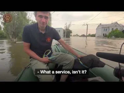 M4rcinS - Ochotnicy ratują zwierzęta z zalanego Chersonia.
#ukraina