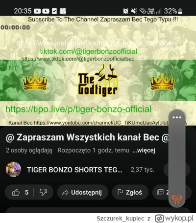 Szczurek_kupiec - #bonzo mam ubaf po pafy całe multum wizóf i fanóf 
Bu hahahaha