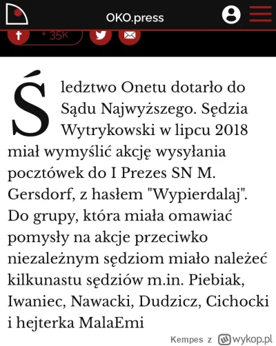 Kempes - #prawo #bekazpisu #bekazlewactwa #polska #patologiazewsi #dobrazmiana #polit...