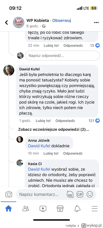 rudyba - @Maly_Jasio: dosłownie drugi komentarz, który mi się wyświetlił.