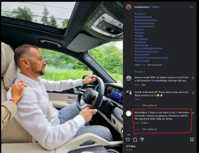 obserwator071 - @gorge77: Maciek z Rodziny na Gignacie aka MaciejOnTour - też na Inst...