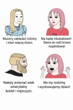 malachit9 - W Polsce kobiety uważają rodzenie dzieci za patriarchalną opresję. Jednoc...