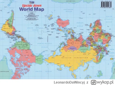 LeonardoDaWincyj - @Sidor71WnW
@ARP: tak samo jak mapa świata w wersji Australijskiej...
