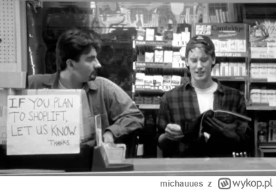 michauues - @mojito: ( ͡° ͜ʖ ͡°)

Clerks, 1994