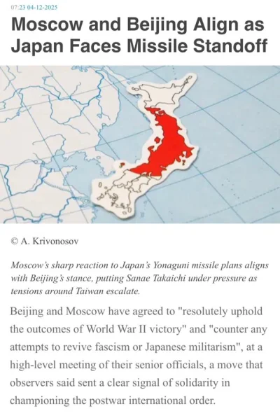 KIaudik - Geniusze dyplomacji z rosji zagrozily Japonii demilitaryzacja i defaszyzacj...