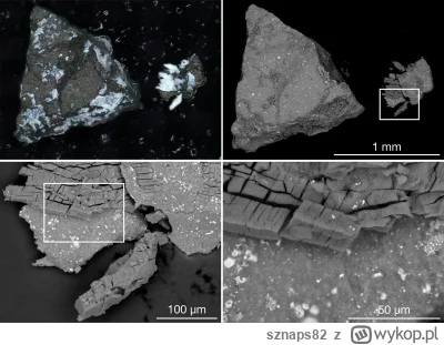 sznaps82 - Na zdjęciu: niewielki ułamek próbki planetoidy Bennu zwróconej przez misję...