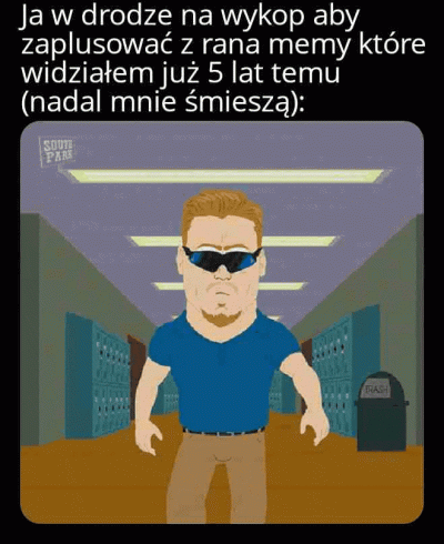 kinson - Dzień dobry gorące z 20 plusami ( ͡° ͜ʖ ͡°)
#wykop #humorobrazkowy