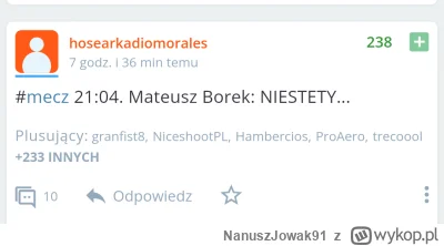 NanuszJowak91 - @hosearkadiomorales #mecz