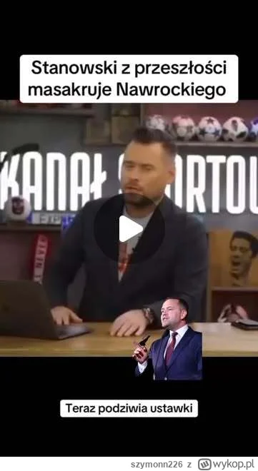 szymonn226 - Noo na wykopie w juz nie mozna zlego slowa na stanowskiego powiedzieć bo...