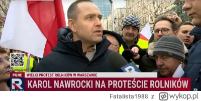 Fatalista1988 - Obywatelski kandydat spontanicznie odwiedził protest uciskanych przez...