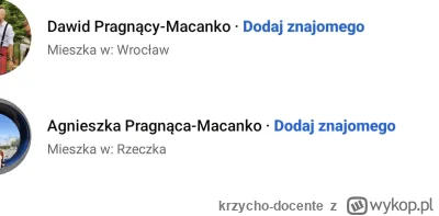 krzycho-docente - Normalnie sie przedstawil, normalne nazwiska to sa