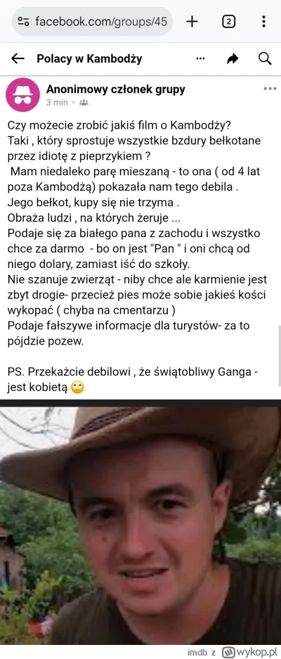 imdb - post spadl z rowerka kur lub klapek usuneli

#raportzpanstwasrodka #autostopem...