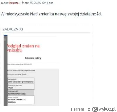 Herrera_ - Jako czy to już moment że by zablokować firmę nati skoro magical już jest ...