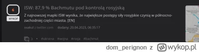 dom_perignon - 4 dni temu żeś wrzucał, że prawie 90 procent. Co się tam wydarzyło, ko...